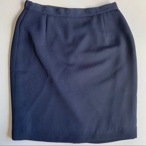 The Vintage Navy Mini Skirt